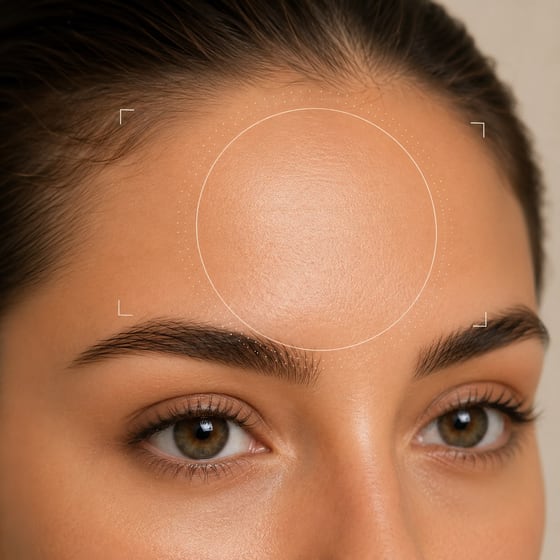 Forehead