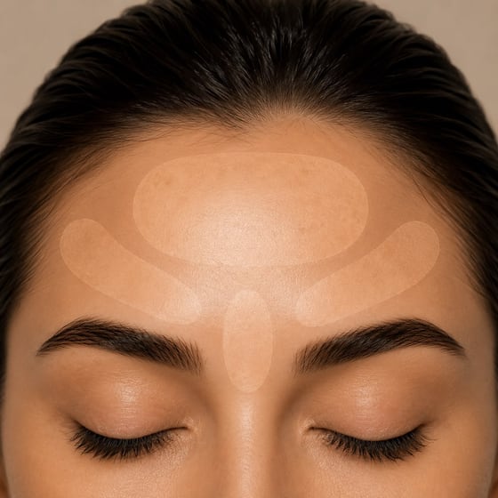 Forehead
