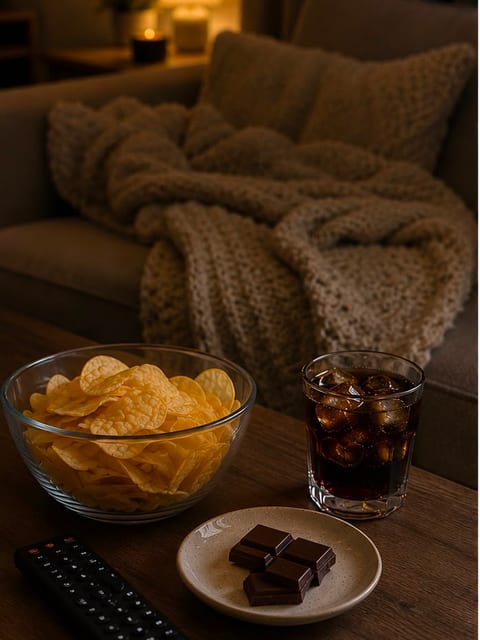 Appetite and cravings before result, example 3