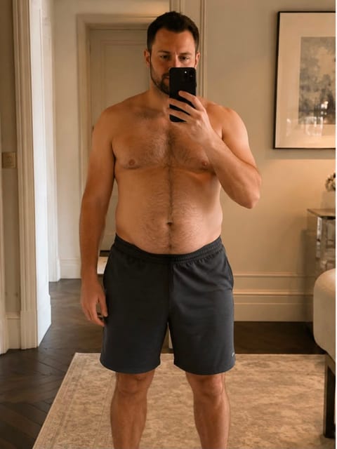 Weight management before result, example 2